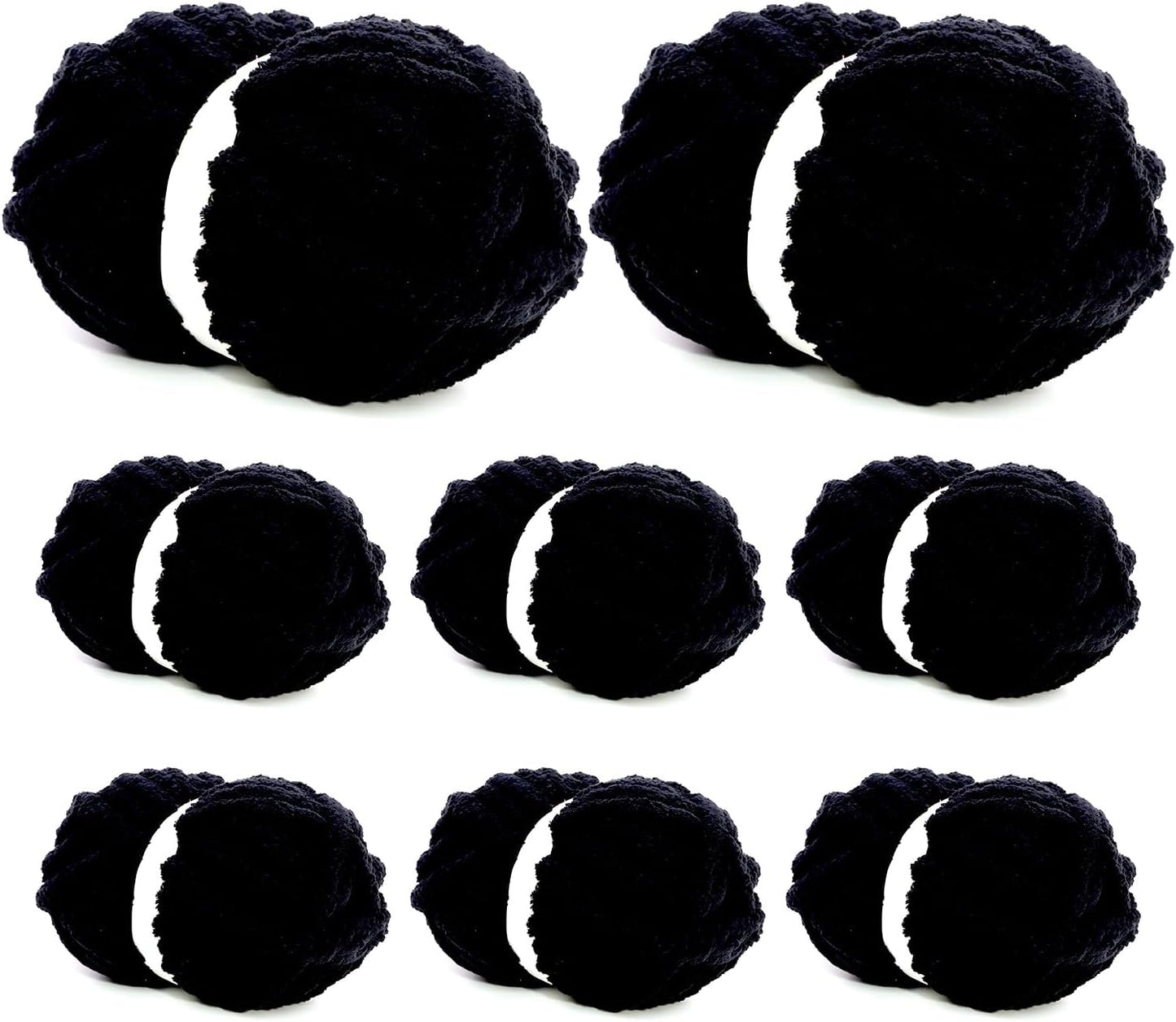 8 Pack Giant Chunky Yarn for Crocheting and Hand Knitting