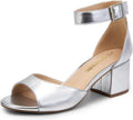 Women's Chunkle Pump Low Block Heel Sandal - Cushioned Comfort