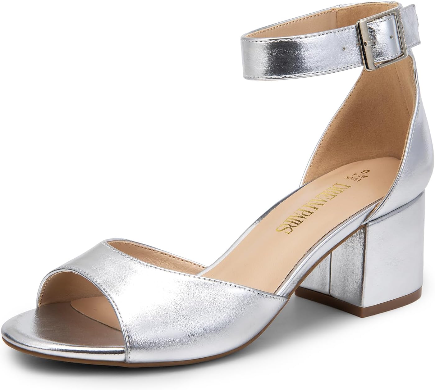 DREAM PAIRS Women's Heeled Sandals for Stylish Comfort