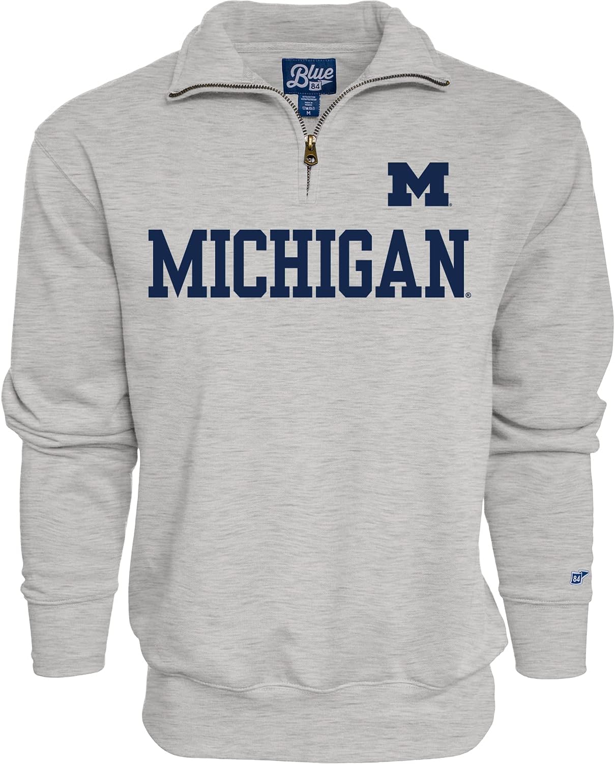 Michigan Wolverines Men's Quarter Zip Sweatshirt for Fans
