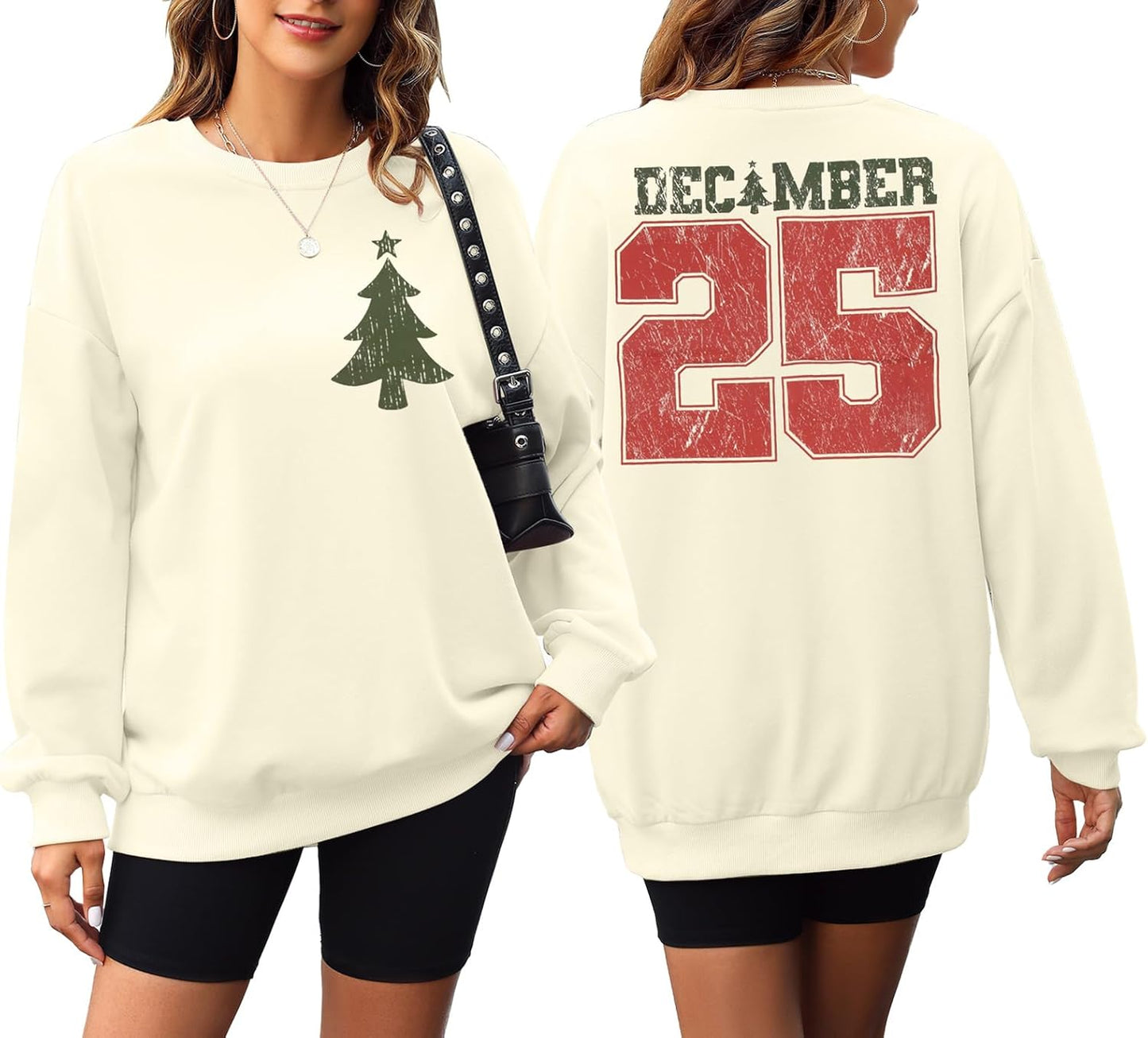 Cozy December 25 Sweatshirt by JINTING