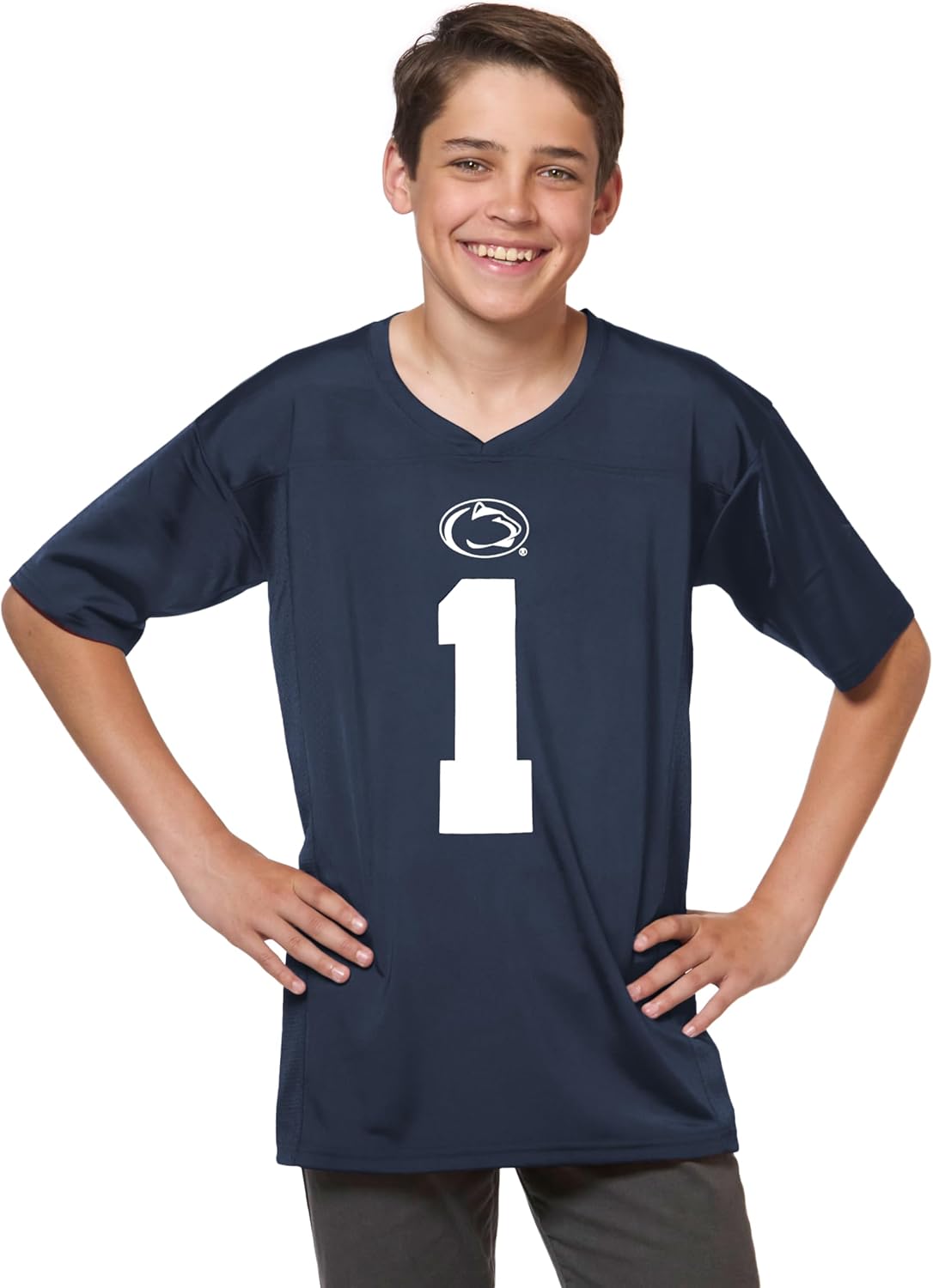 NCAA Touchdown Pass Youth Boys Football Jersey for Gametime Fun