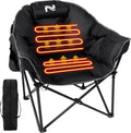 Slsy Heated Camping Chair Oversized for Ultimate Comfort