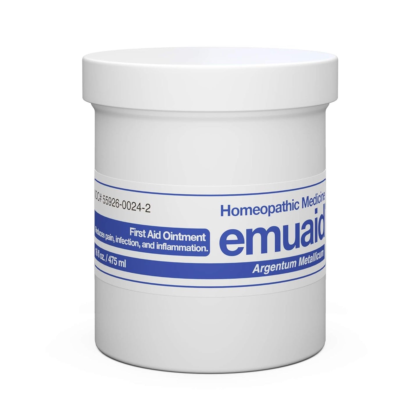 Emuaid Ointment for Eczema and Psoriasis Relief, 16oz Jar