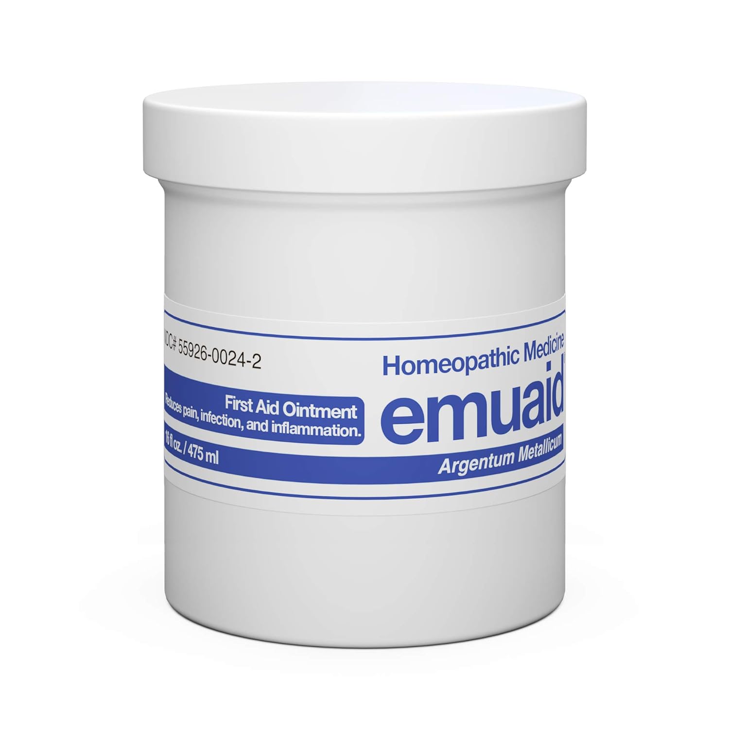 Emuaid Ointment for Eczema and Psoriasis Relief, 16oz Jar