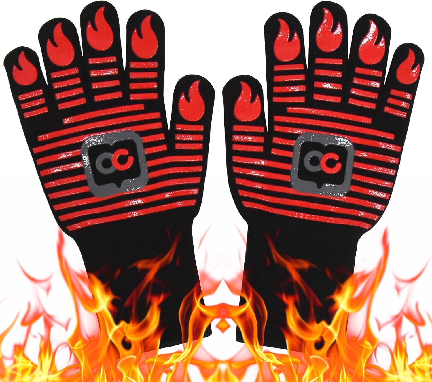 Ultimate Heat-Resistant BBQ Gloves by OURCAMP