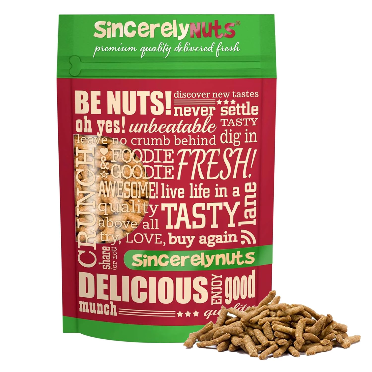 Sincerely Nuts Gourmet Salted Sesame Sticks Snacks Review