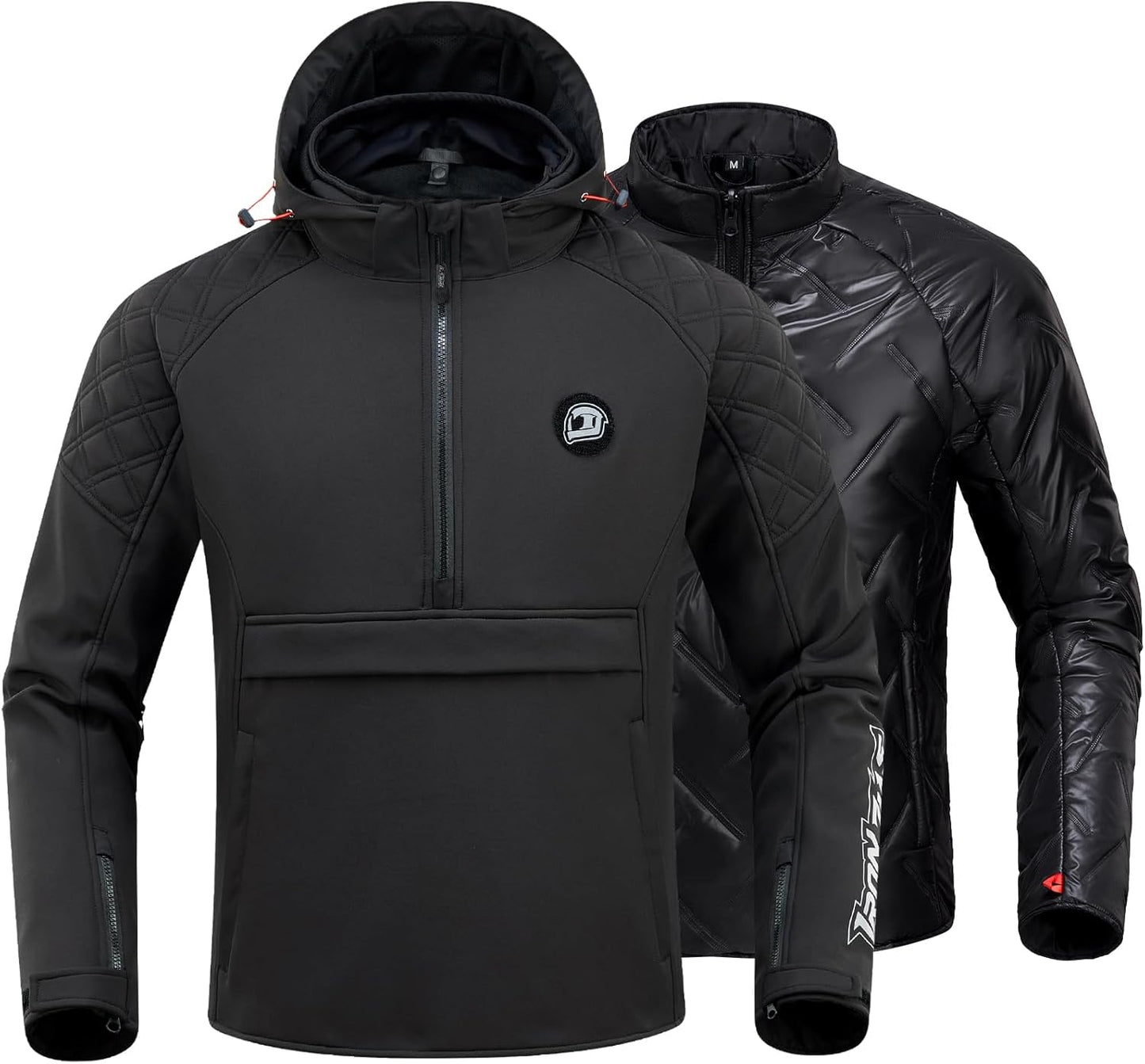 IRON JIA'S Motorcycle Jacket with CE Armor for All Seasons