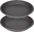 26 in Plant Saucer 2 Pack - Large Sturdy Plant Tray for Indoors