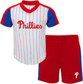 MLB Kids 4-7 The Line Up 2 Piece T-Shirt & Shorts Set - Team Ready