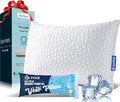 Shredded Memory Foam Pillow Queen Size - Cooling Gel Comfort