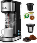 KitchenBro Space-Saving Single Serve Coffee Maker