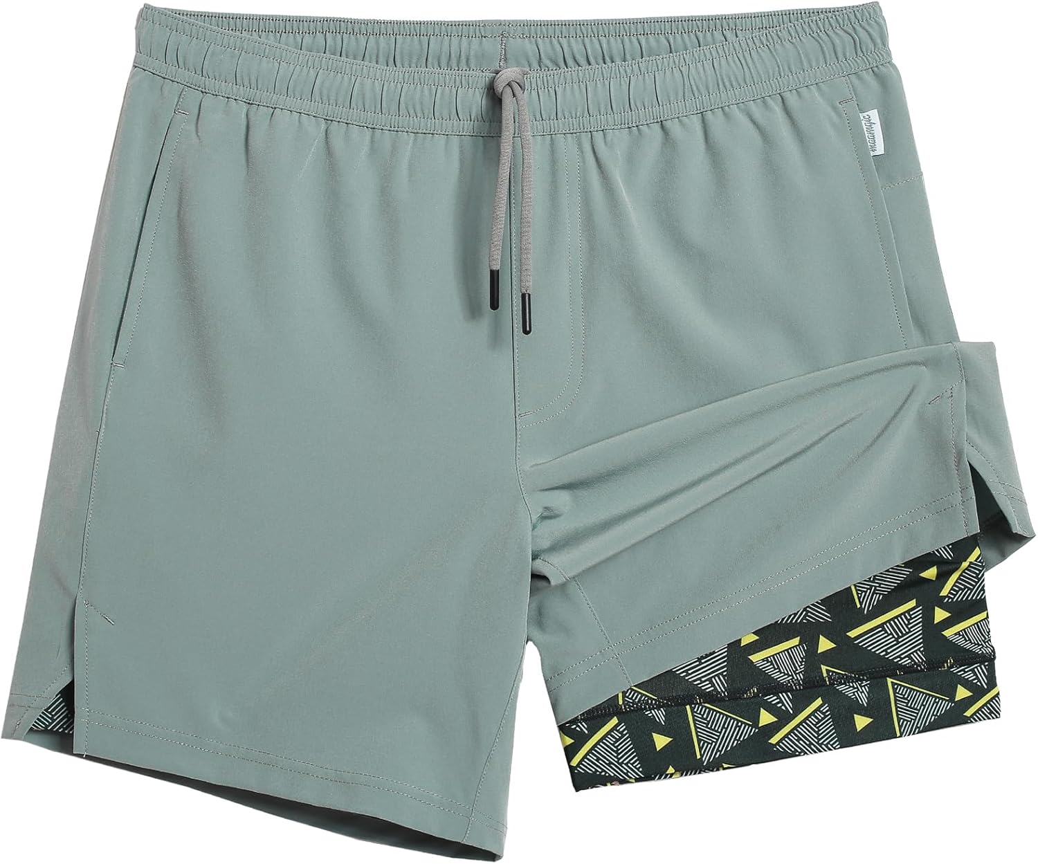 maamgic 2 in 1 Gym Shorts for Men with Quick Dry Features