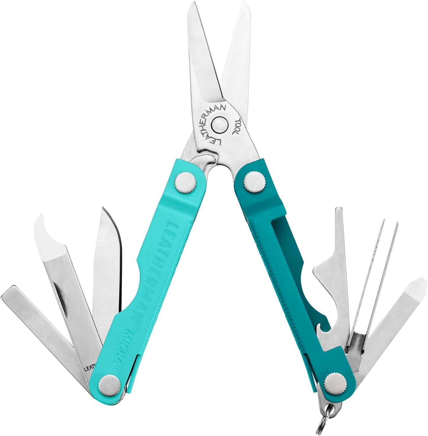 LEATHERMAN Micra Keychain Multi-tool for Everyday Carry Fun
