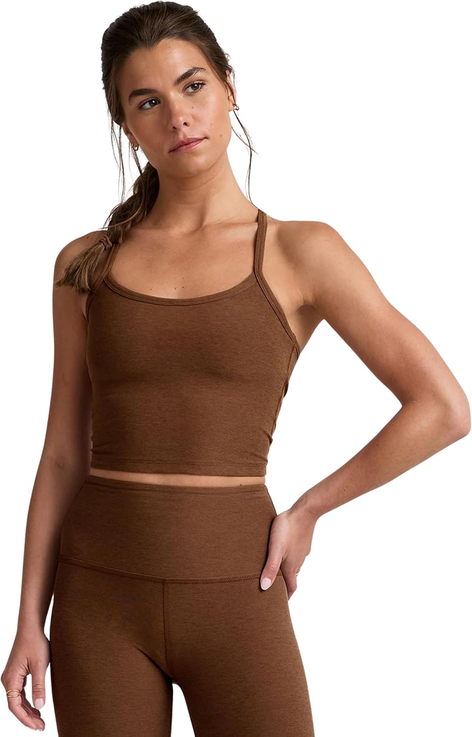 Beyond Yoga Women's Spacedye Slim Racerback Cropped Tank Review