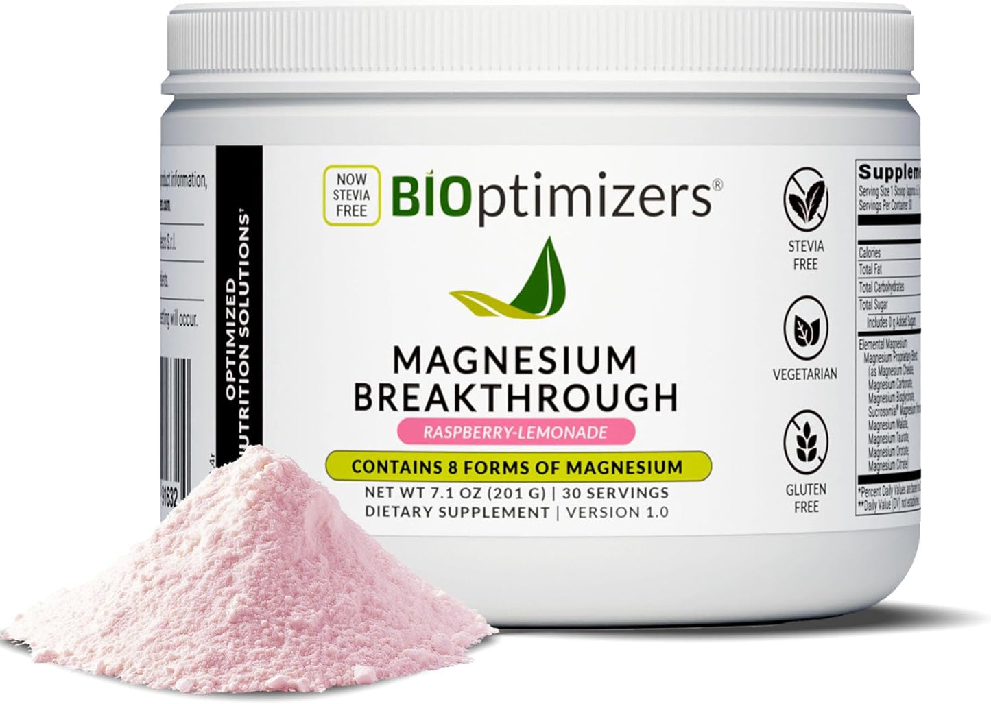 BIOptimizers Magnesium Breakthrough Drink for Sleep & Stress