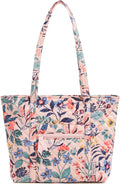 Vera Bradley Cotton Small Vera Tote Bag - Everyday Organized Carry