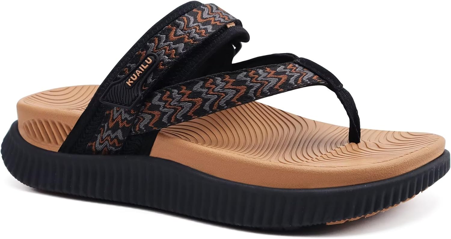 Orthopedic Flip Flops for Women with Arch Support and Comfort