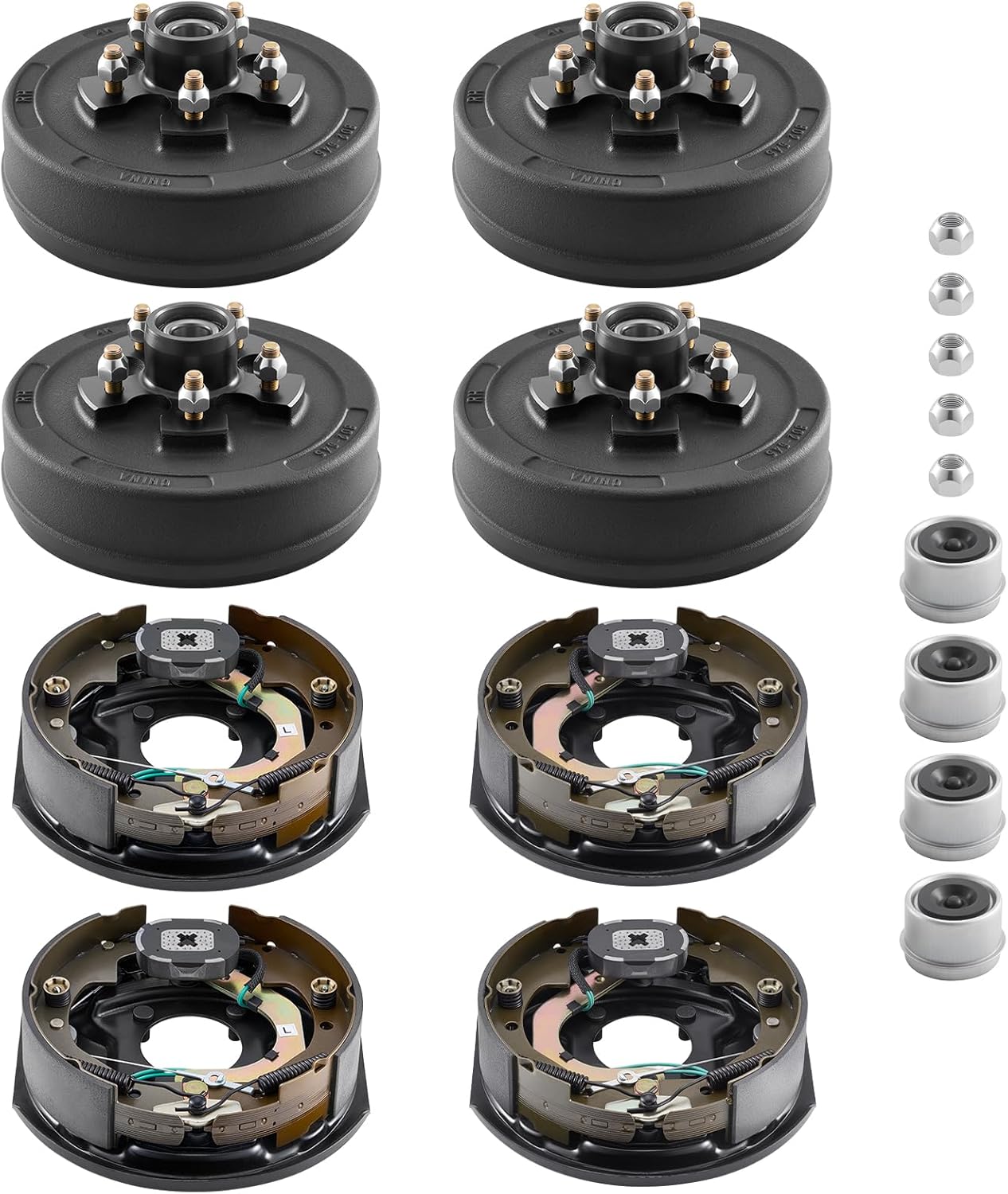 VEVOR Electric Trailer Brake Assembly Kit for 3500 lbs Trailers