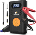 Car Battery Jump Starter with Air Compressor - 3000A Peak Power