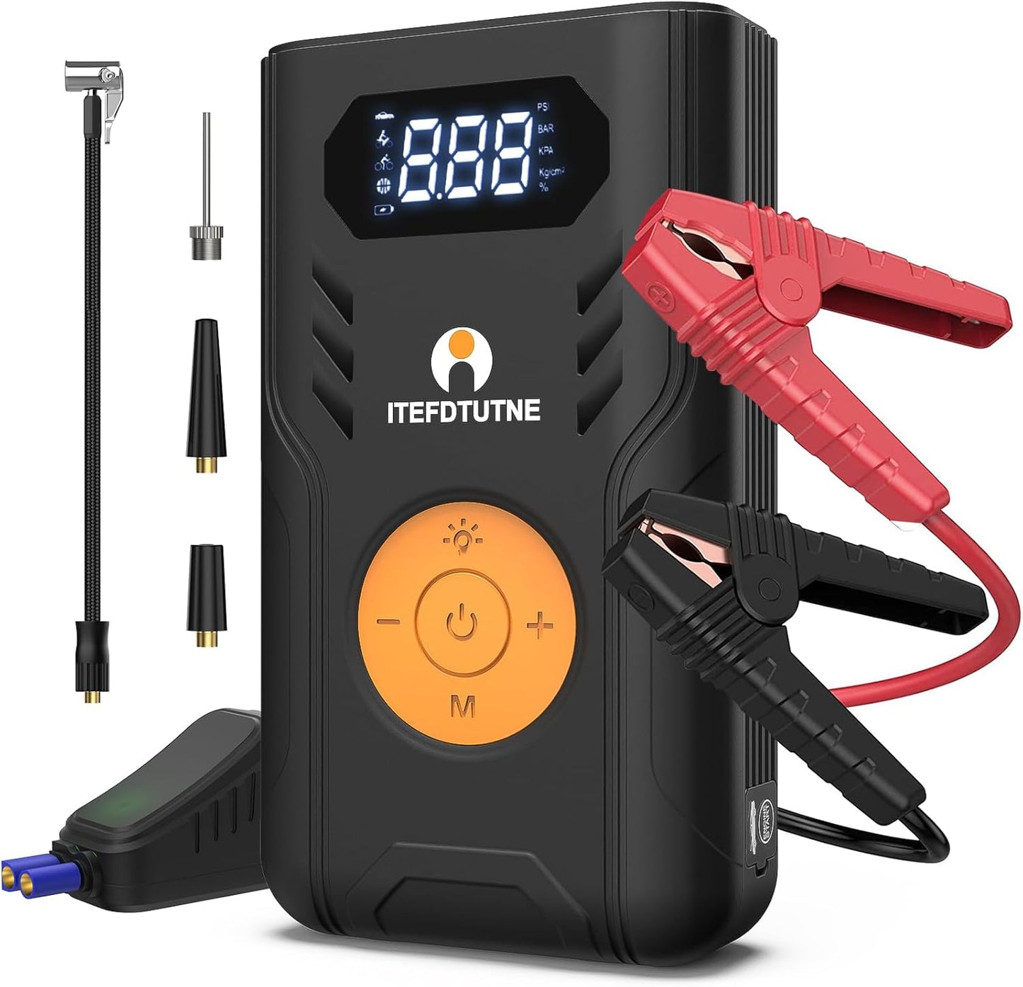 3000A Jump Starter + Air Compressor Combo