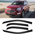 Window Rain Guards for 2010-2017 Chevy Equinox - Vent Visors (4