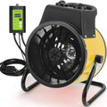 1500W Portable Greenhouse Heater - Fast Heating & Safety Features
