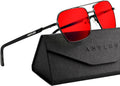 Blue Green Light Blocking Glasses for Men Women - Sleep Enhancement