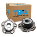 Rear Wheel Bearing & Hub Assembly Set for 2009-2020 Audi A4/A6