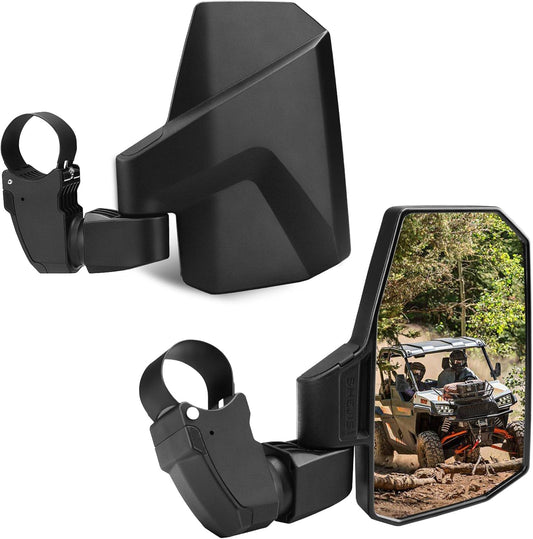 UTV Mirrors with Spring Back Feature for Easy Reset and Safety