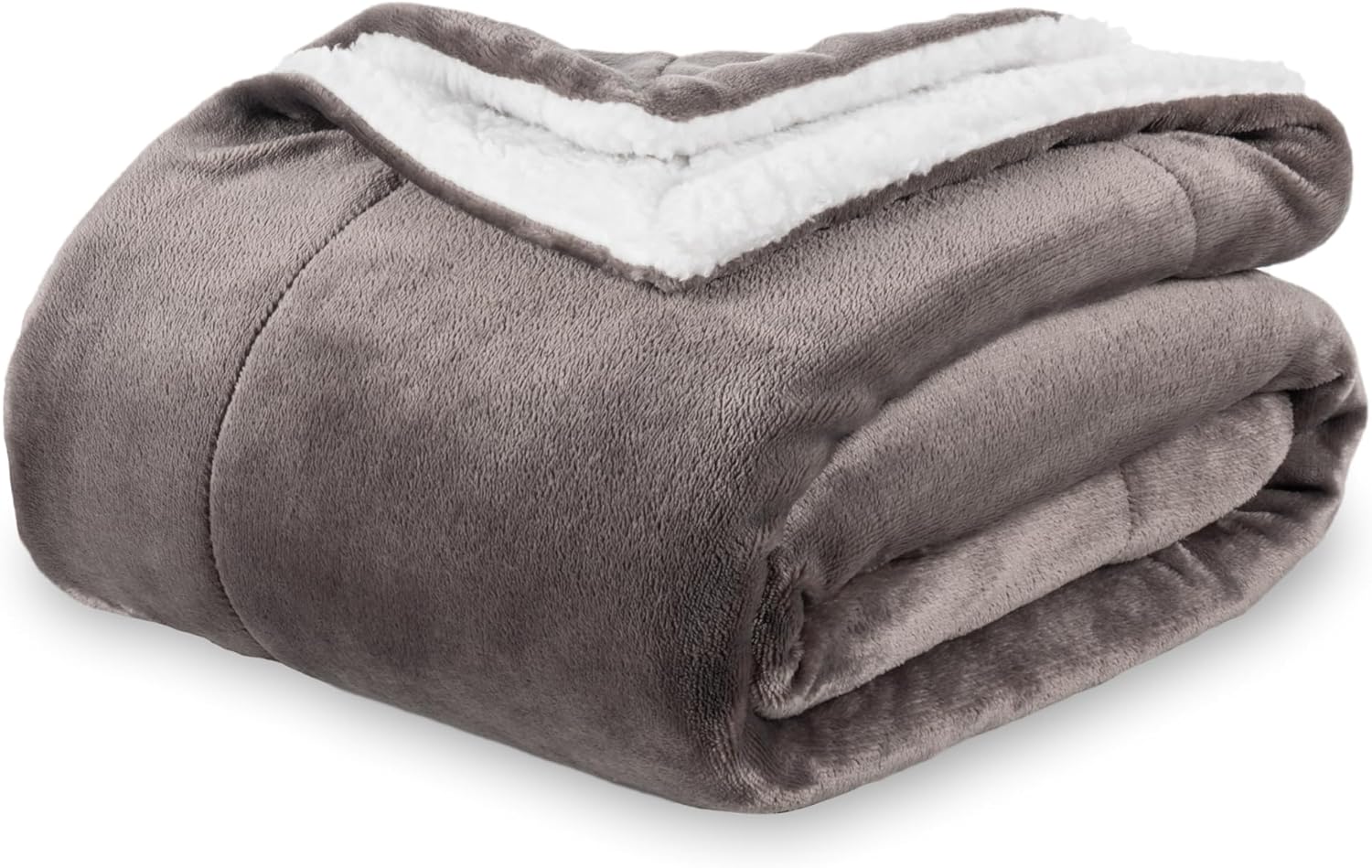 Berkshire Blanket Sherpa Fleece Blanket for Cozy Comfort