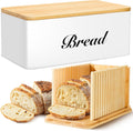 Bread Slicer for Homemade Bread with Box - 3-in-1 Countertop Set