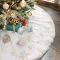 60 Inch Large Christmas Tree Skirt for Holiday Decorations