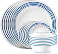 Corelle Vitrelle 18 Piece Glass Dinnerware Set for 6 - Lightweight