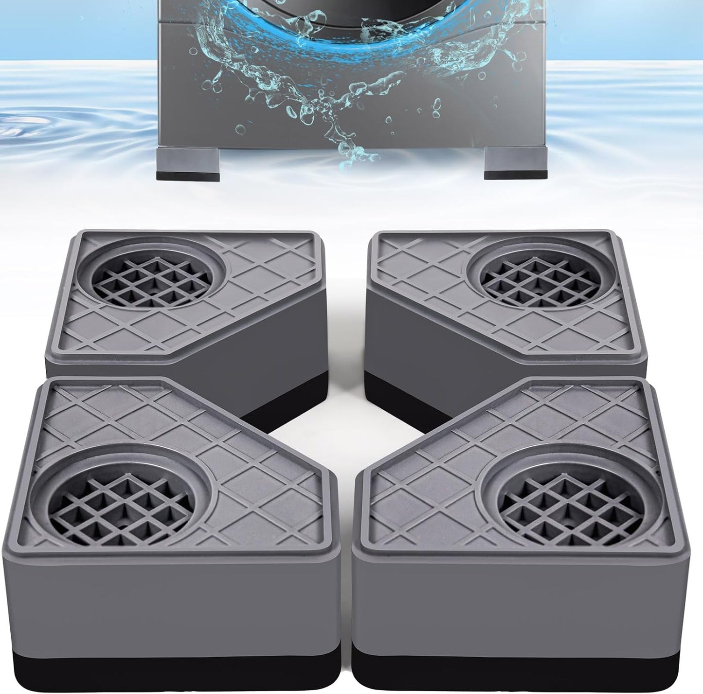 Stop Washer Vibration: Antivibration Pads x4 - CUISIBOT