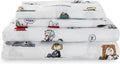 Berkshire Blanket Peanuts Kids Sheet Set Queen - Cute Snoopy