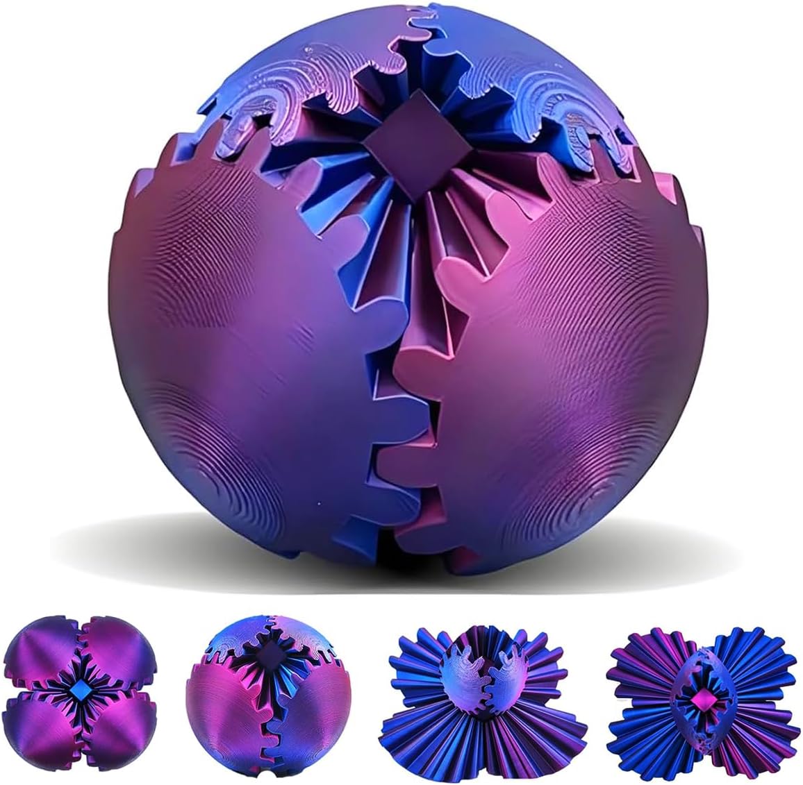 Steampunk Fidget Gear - Stress Relief Toy