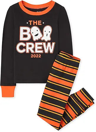 The Children's Place Baby Girls' Halloween Pajamas for Comfort