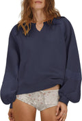Gacaky Sweatshirt for Women Oversized Fleece Cropped Pullover
