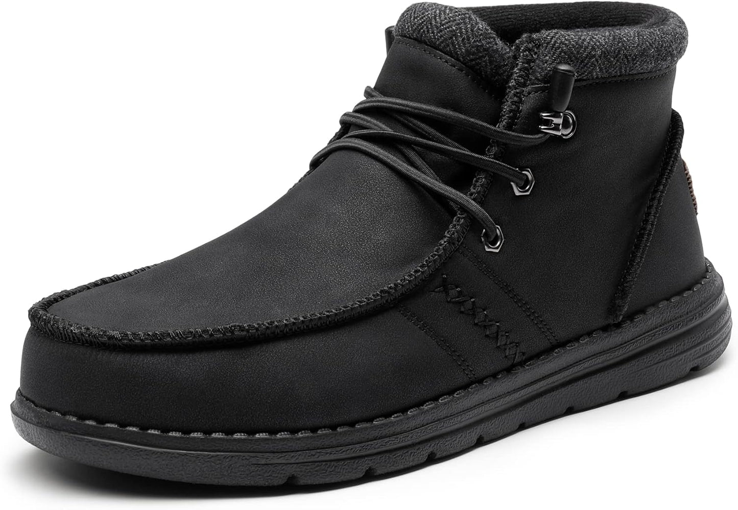 Bruno Marc Men's Casual Slip-on Shoes for Winter Comfort