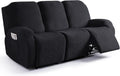 Ruaozz Recliner Sofa Covers for 3 Seater Reclining Couches