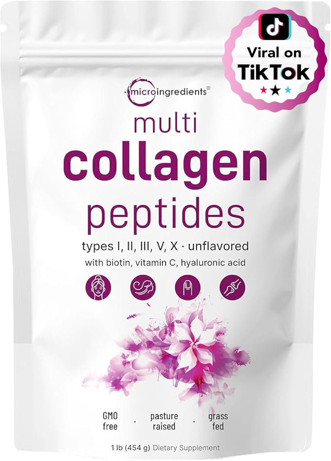 Micro Ingredients Multi Collagen Peptides Powder for Health