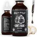 Lion's Mane Tincture - Organic Dual Extract, Extra-Concentrated 4 fl