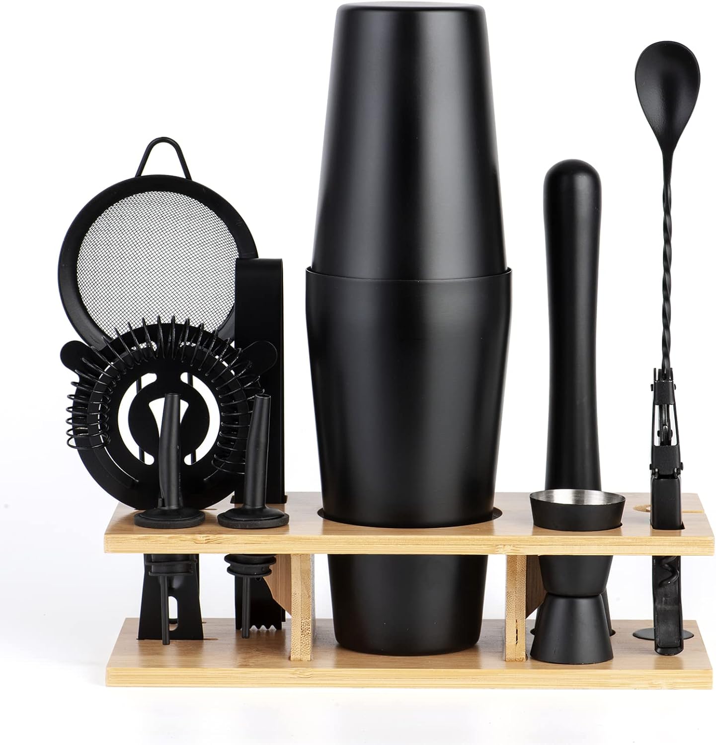 Professional Stainless Steel Cocktail Shaker Set - JNWINOG