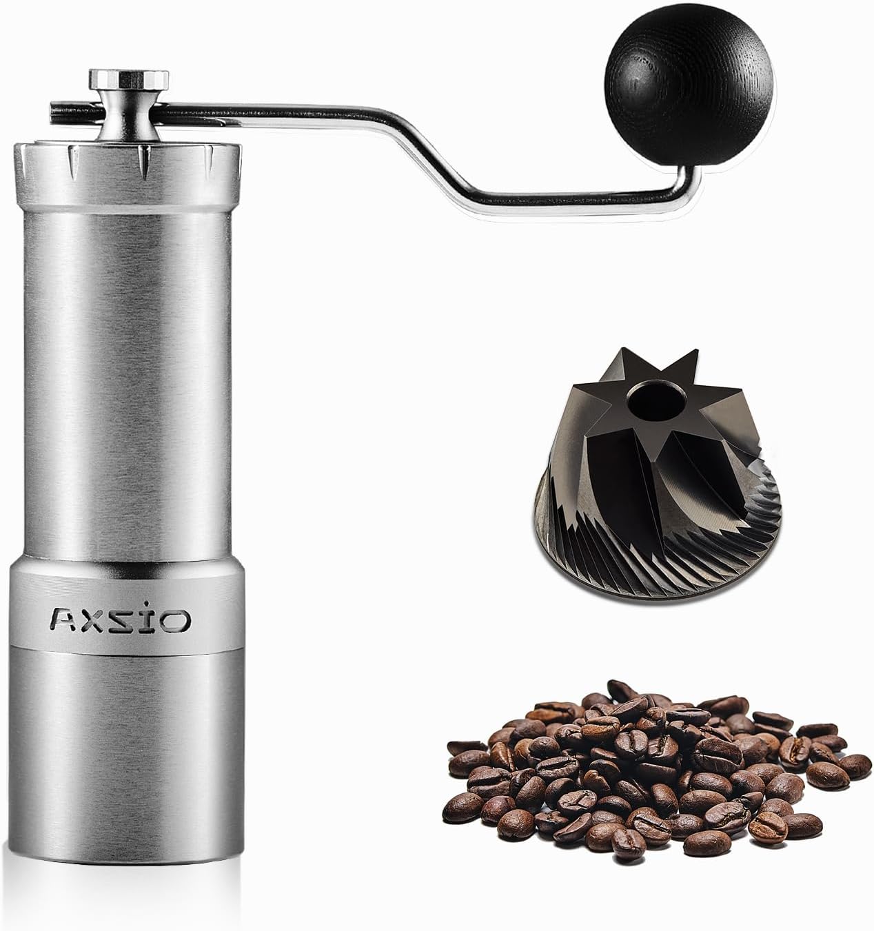 AXSIO Stainless Steel Manual Grinder