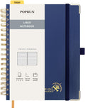 POPRUN Lined Spiral Journal Notebook B5 - Thick 120 GSM Paper