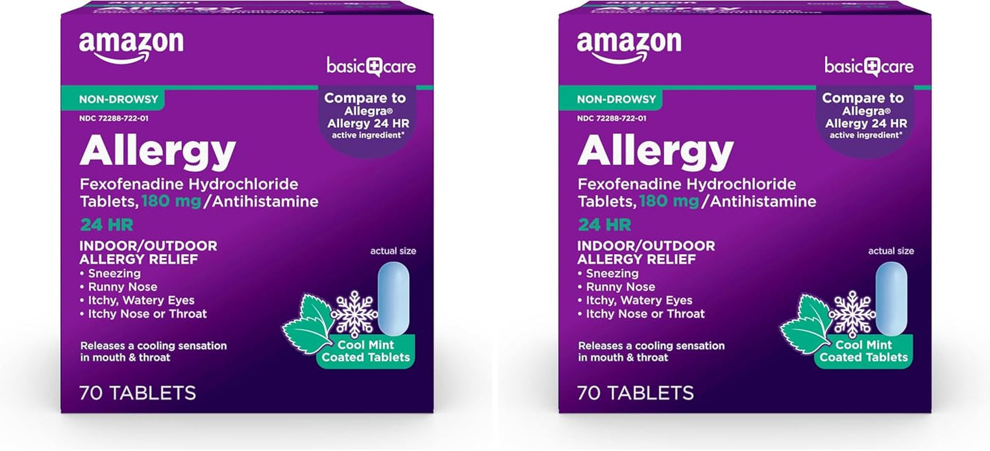 Basic Care Allergy Relief Non-Drowsy Antihistamine
