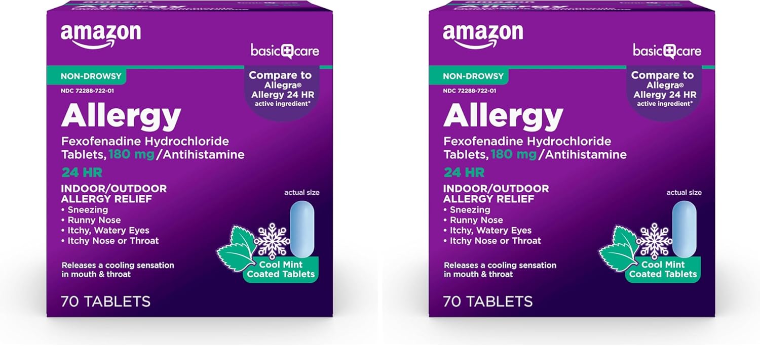 Basic Care Allergy Relief Non-Drowsy Antihistamine