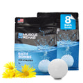 Magnesium Epsom Salt Bath Bombs - Fast-Absorbing Muscle Soak