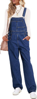 Overalls Women Loose Fit Denim Bib Baggy Overall Jumpsuit